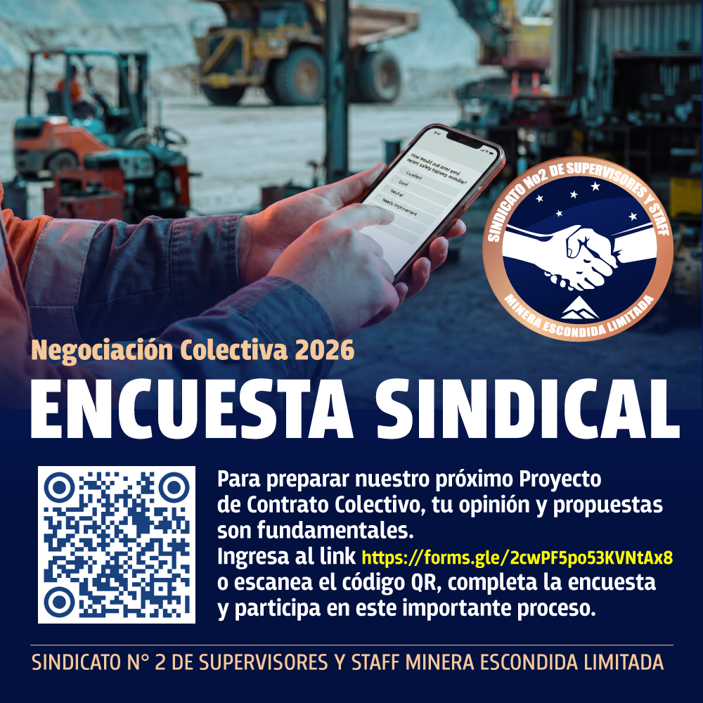 Encuesta Sindical (NEGOCIACIÓN COLECTIVA 2026).